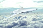 Scale model over clouds - version 1